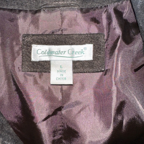 Coldwater Creek Embellished Ladies Suede Jacket - Picture 4 of 4